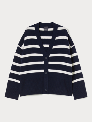 Pure wool boxy cardigan - Marina Rinaldi