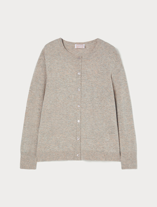 Cashmere blend and lurex cardigan - Marina Rinaldi