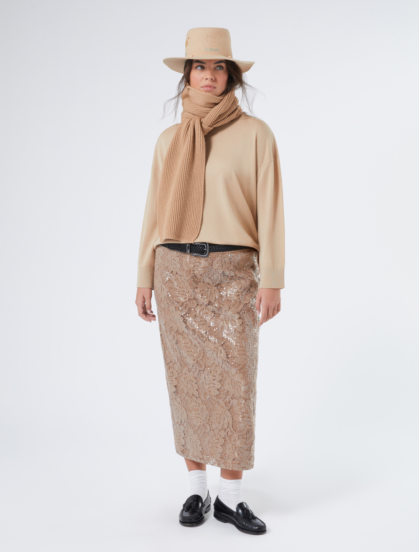Pure wool jumper - BEIGE - Marina Rinaldi - 2