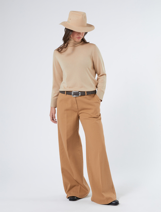 Pure wool polo-neck sweater - Marina Rinaldi