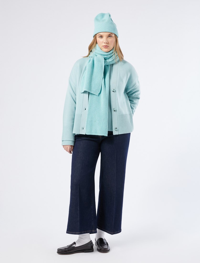 Kastiger Pullover aus Wolle - WASSER - Marina Rinaldi - 2 Kastiger Pullover aus Wolle - WASSER - Marina Rinaldi - 2