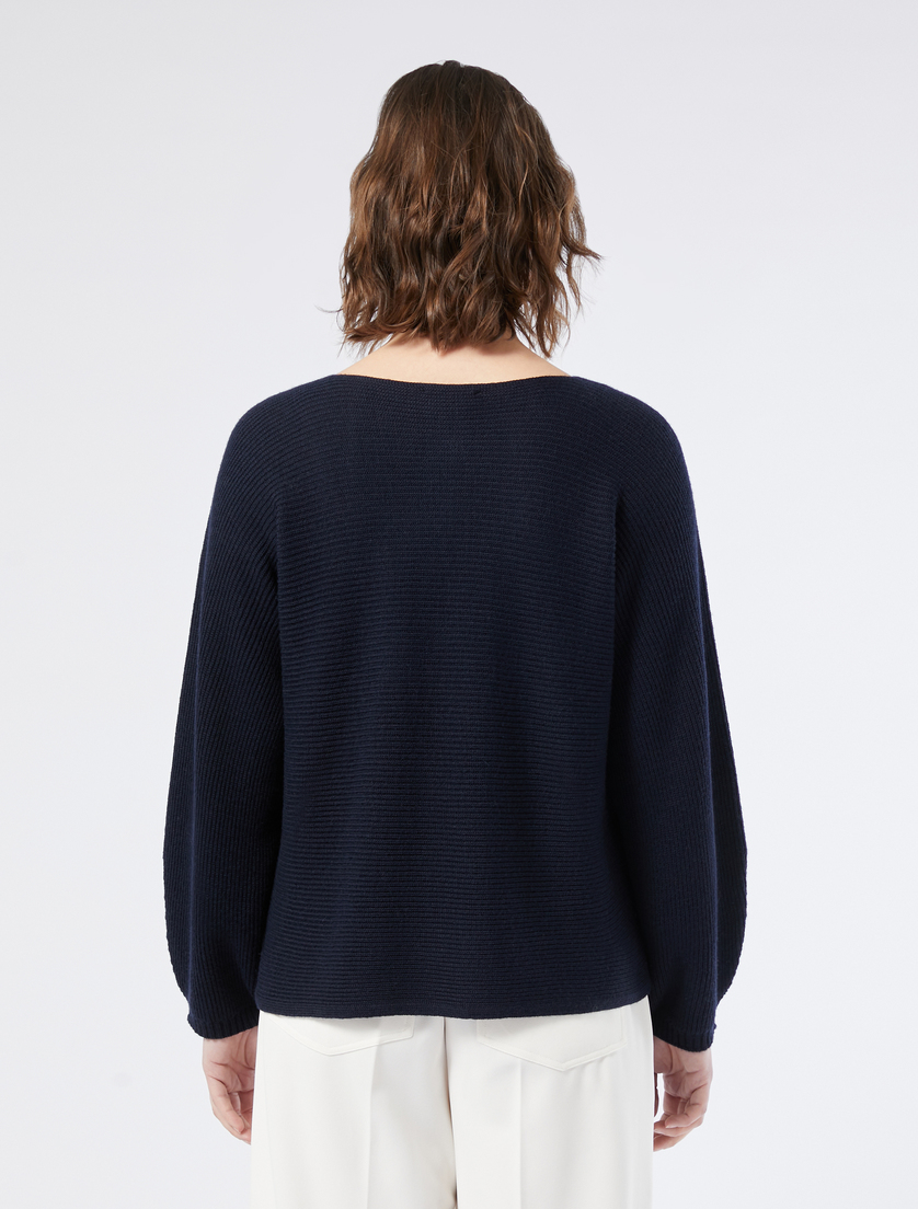 Wool blend jumper - MIDNIGHTBLUE - Marina Rinaldi - 4