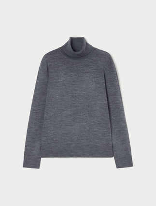 Turtleneck wool jumper - Marina Rinaldi