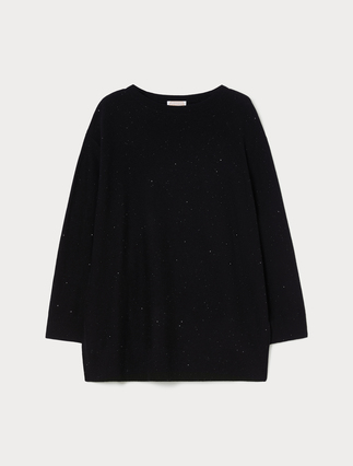 Wool jumper with sequins - Marina Rinaldi