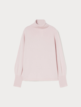 Cashmere blend polo-neck jumper - Marina Rinaldi