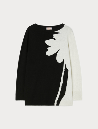 Cashmere blend jumper with lurex - Marina Rinaldi