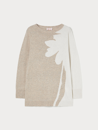 Cashmere blend jumper with lurex - Marina Rinaldi