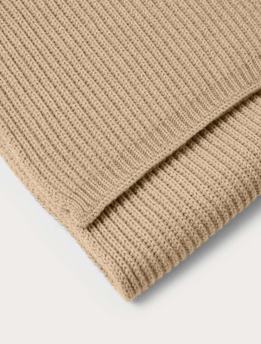 Cashmere blend scarf and hat - IVORY - Marina Rinaldi - 4 Cashmere blend scarf and hat - IVORY - Marina Rinaldi - 4