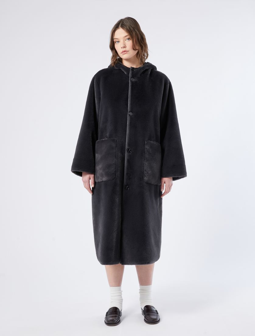 Reversible coat - MEDIUM GREY - Marina Rinaldi - 3