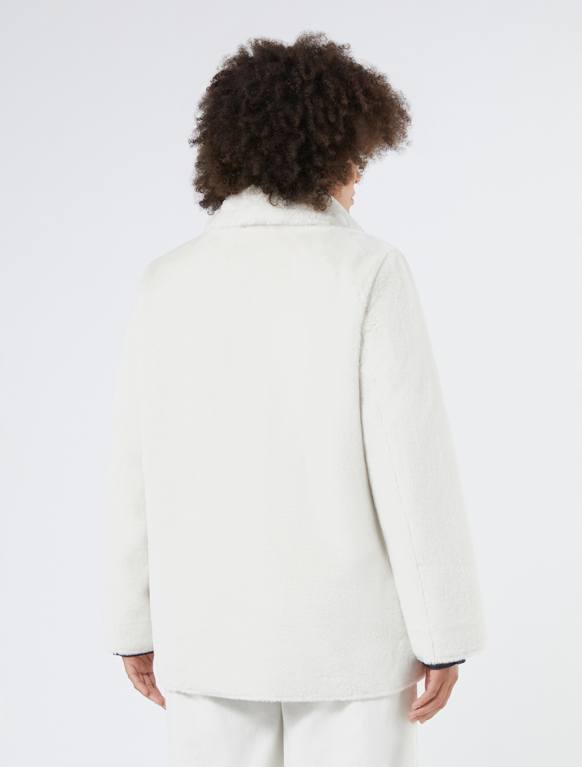 Reversible pea coat - SILVER - Marina Rinaldi - 4