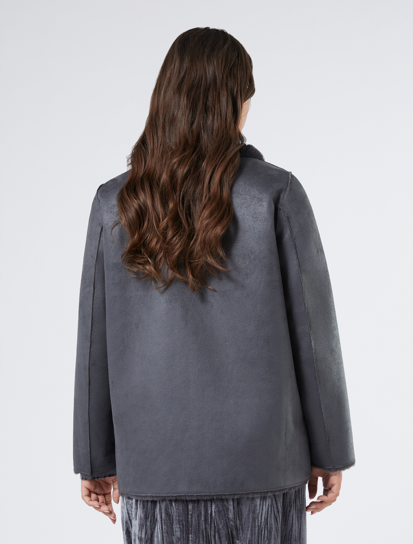 Reversible pea coat - MEDIUM GREY - Marina Rinaldi - 4
