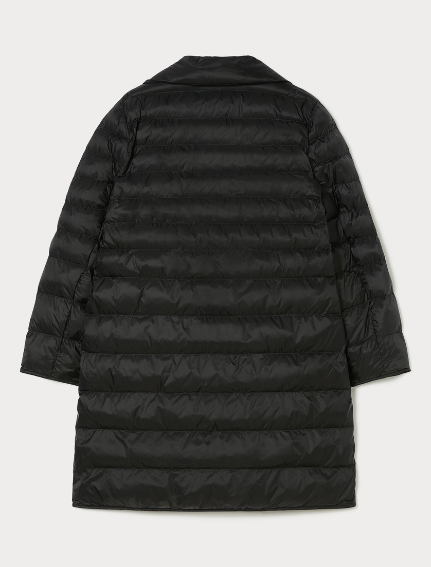 Quilted nylon padded jacket - BLACK - Marina Rinaldi - 4