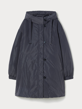 Parka in taffetà e nylon cangiante - Marina Rinaldi