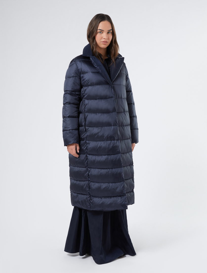 Reversible padded jacket - MIDNIGHTBLUE - Marina Rinaldi - 5 Reversible padded jacket - MIDNIGHTBLUE - Marina Rinaldi - 5