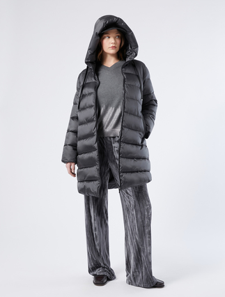 Water-repellent nylon canvas padded jacket - Marina Rinaldi