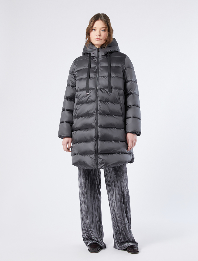 Water-repellent nylon canvas padded jacket - Marina Rinaldi
