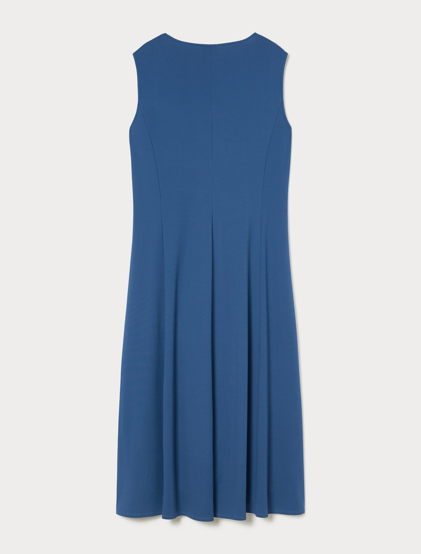 Jersey dress - CORNFLOWER BLUE - Marina Rinaldi - 4