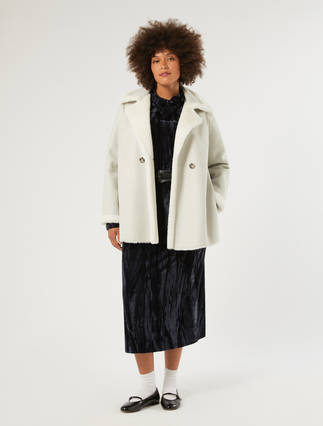 Velvet jersey sheath dress - Marina Rinaldi