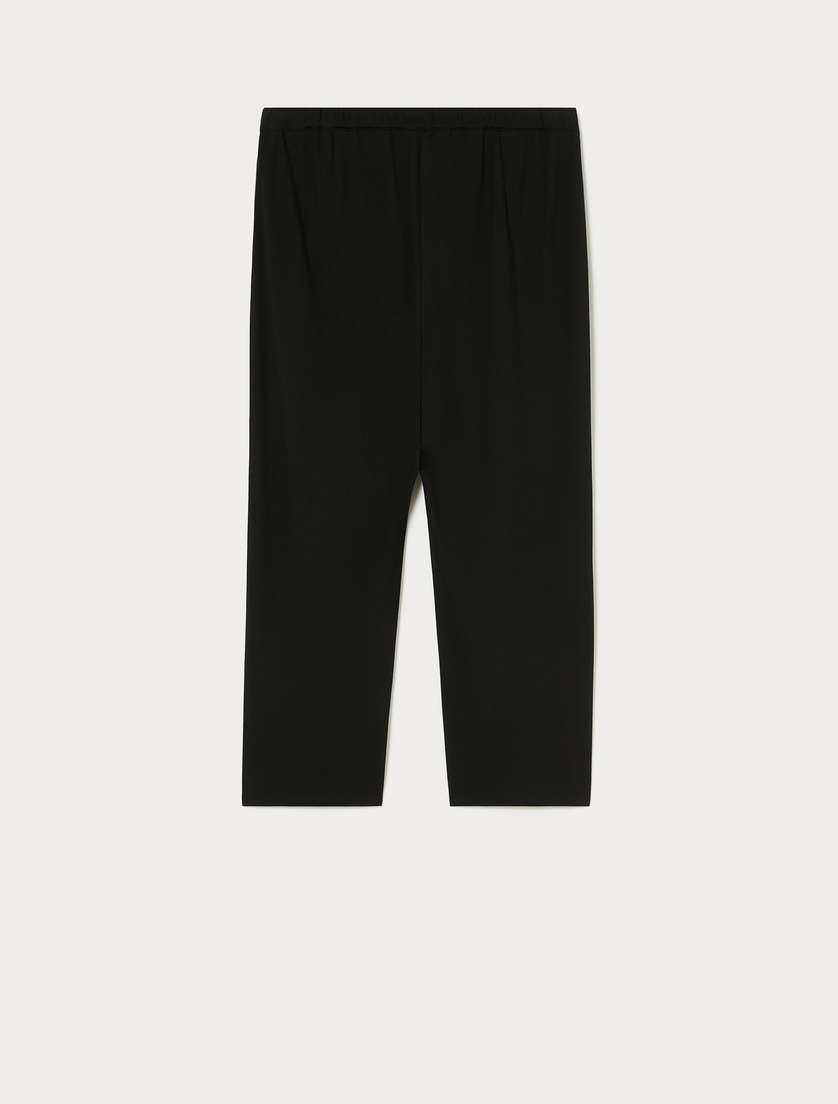 Slim jersey trousers - BLACK - Marina Rinaldi - 4 Slim jersey trousers - BLACK - Marina Rinaldi - 4