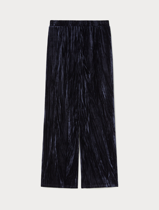 Velvet jersey trousers - Marina Rinaldi