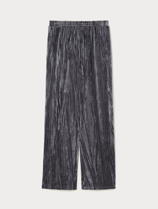Velvet jersey trousers - Marina Rinaldi