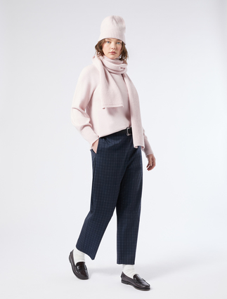 Yarn-dyed jersey trousers - Marina Rinaldi
