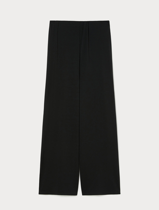 Interlock jersey trousers - Marina Rinaldi