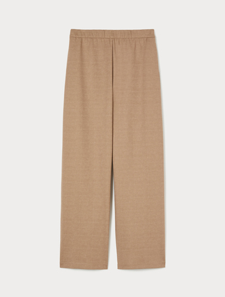 Yarn-dyed jersey trousers - Marina Rinaldi