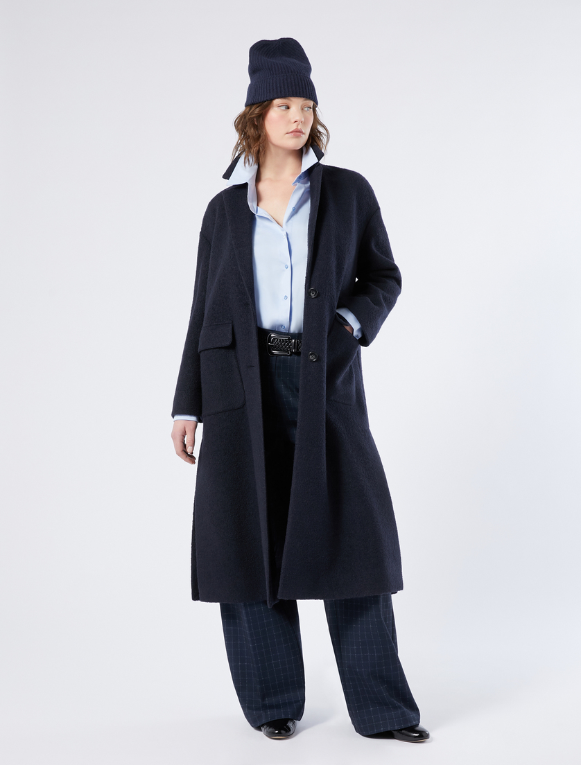 Yarn-dyed jersey trousers - MIDNIGHTBLUE - Marina Rinaldi - 2 Yarn-dyed jersey trousers - MIDNIGHTBLUE - Marina Rinaldi - 2