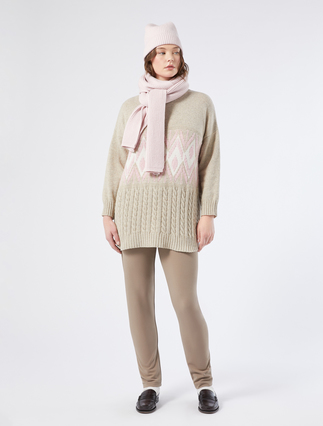 Crêpe jersey trousers - Marina Rinaldi