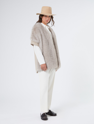 Jersey crêpe slim-fit trousers - Marina Rinaldi