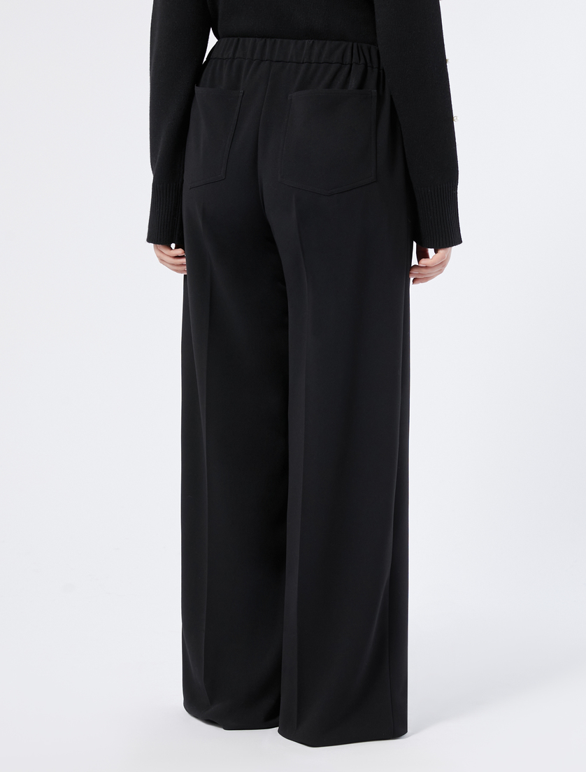 Scuba jersey trousers - BLACK - Marina Rinaldi - 4 Scuba jersey trousers - BLACK - Marina Rinaldi - 4