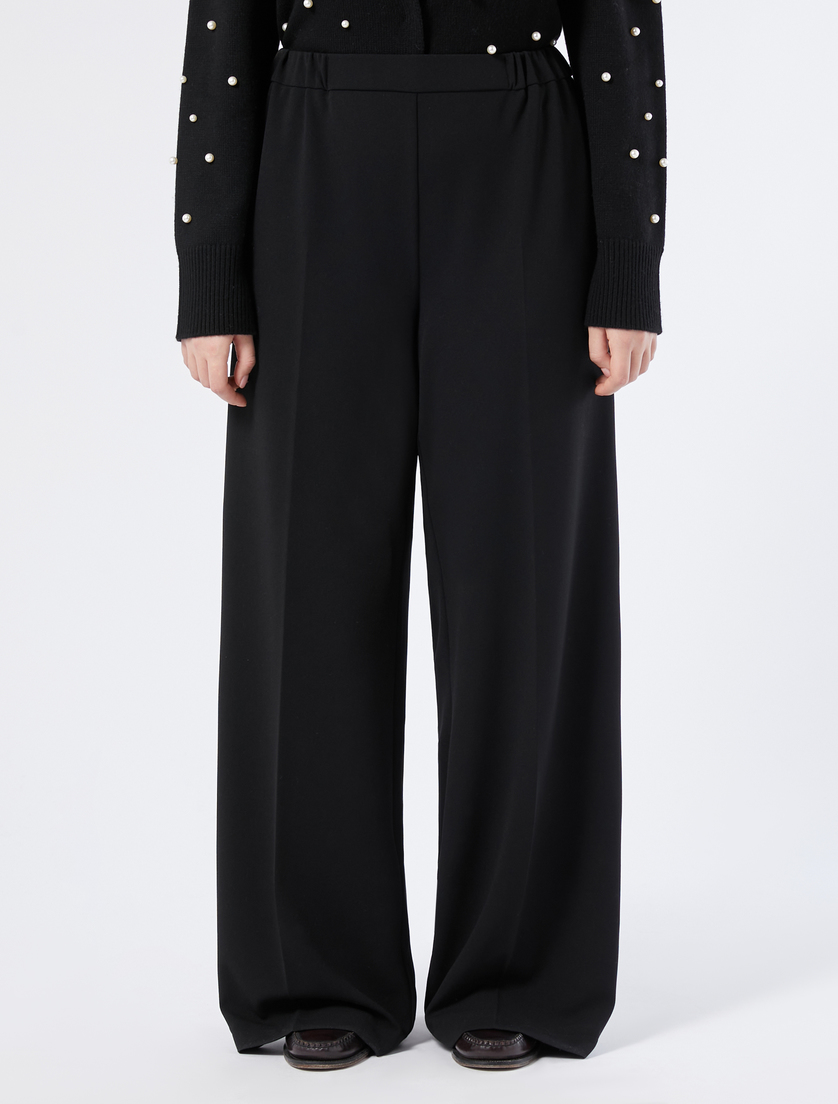 Scuba jersey trousers - BLACK - Marina Rinaldi - 3 Scuba jersey trousers - BLACK - Marina Rinaldi - 3
