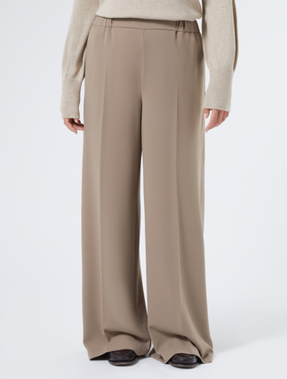 Scuba jersey trousers - TURTLEDOVE
