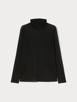 Tulle turtleneck jumper - Marina Rinaldi
