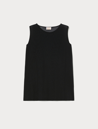 Tulle jersey top - Marina Rinaldi