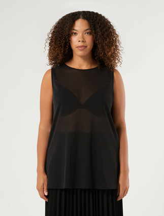 Top in tulle jersey - Marina Rinaldi