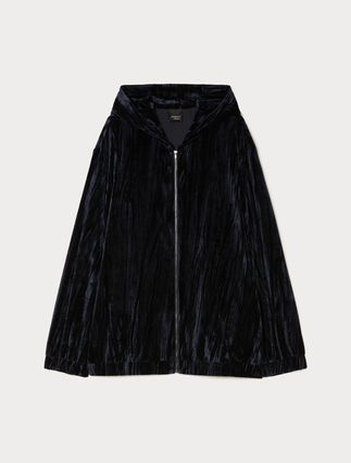 Velvet jersey jogging sweatshirt - Marina Rinaldi