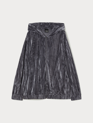 Velvet jersey jogging sweatshirt - Marina Rinaldi