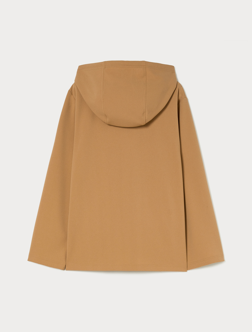 Scuba jersey sweatshirt - CAMEL - Marina Rinaldi - 4
