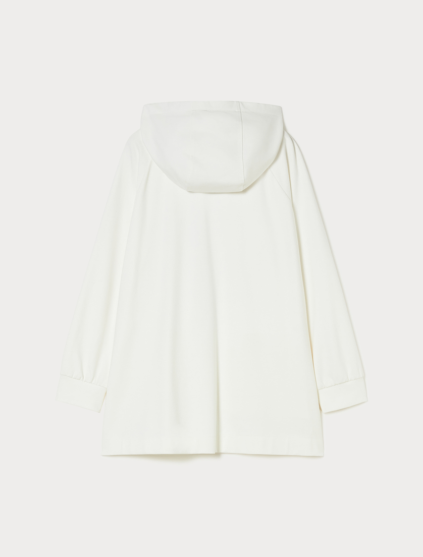 Jersey sweatshirt - WHITE - Marina Rinaldi - 4 Jersey sweatshirt - WHITE - Marina Rinaldi - 4