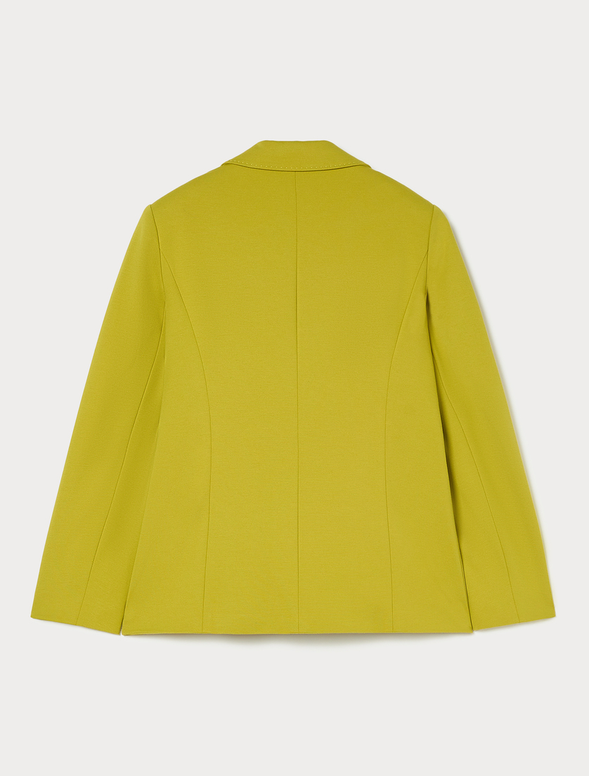 Jersey blazer - LIME GREEN - Marina Rinaldi - 4