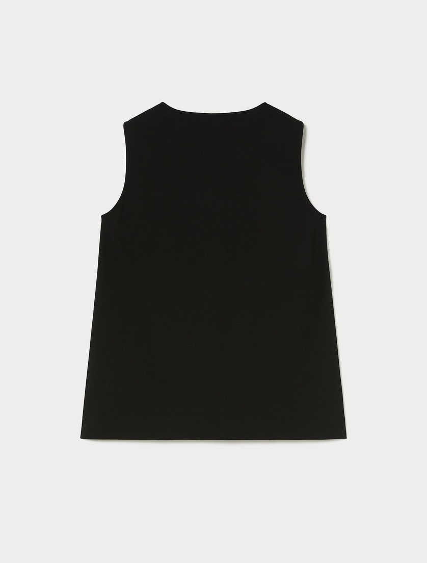 Jersey tunic - BLACK - Marina Rinaldi - 4