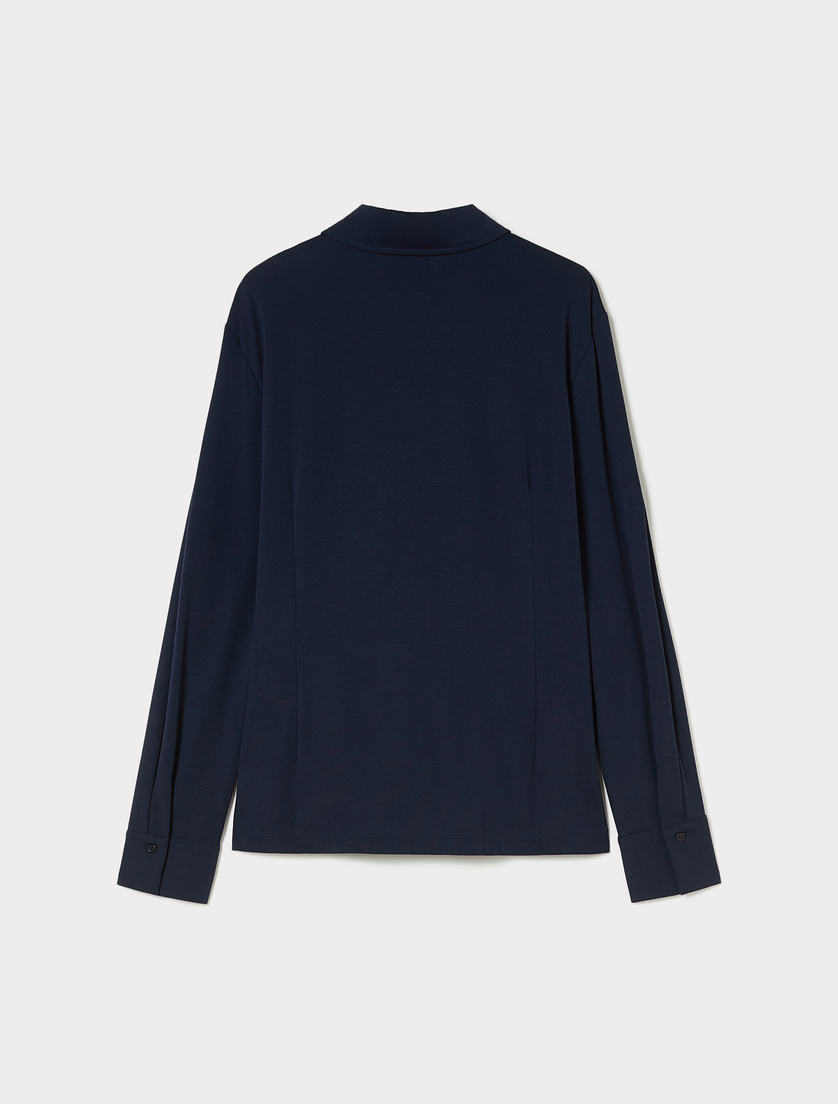 Jersey shirt - ULTRAMARINE - Marina Rinaldi - 4
