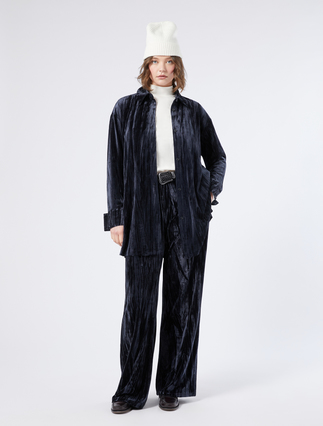 Velvet jersey tunic - Marina Rinaldi