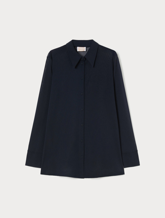 Cotton satin shirt - Marina Rinaldi