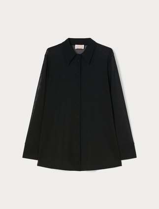 Cotton satin shirt - Marina Rinaldi