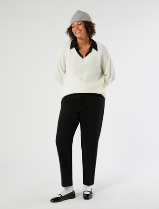 Cotton satin shirt - Marina Rinaldi