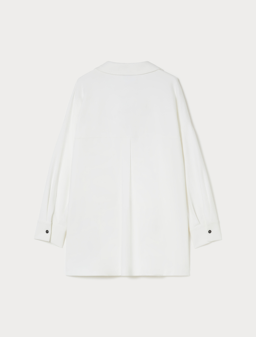 Jersey polo shirt - WHITE - Marina Rinaldi - 4 Jersey polo shirt - WHITE - Marina Rinaldi - 4