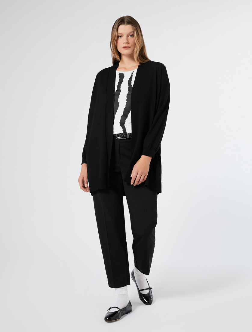 Printed jersey T-shirt - WHITE - Marina Rinaldi - 2 Printed jersey T-shirt - WHITE - Marina Rinaldi - 2